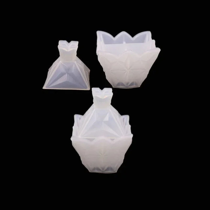Resin Silicone Mould Jewelry Box Raws-304