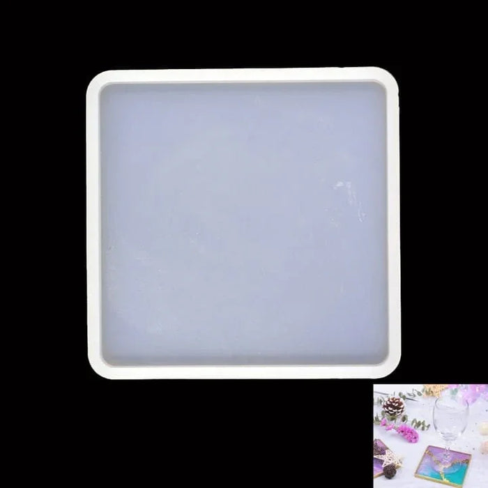 Resin Silicone Mould Square Raws-118