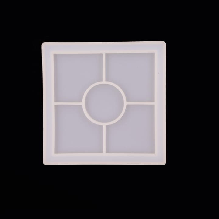 Ravrai Craft - Mumbai Branch Resin Mould Resin Silicone Mould Square Trinket Raws-301