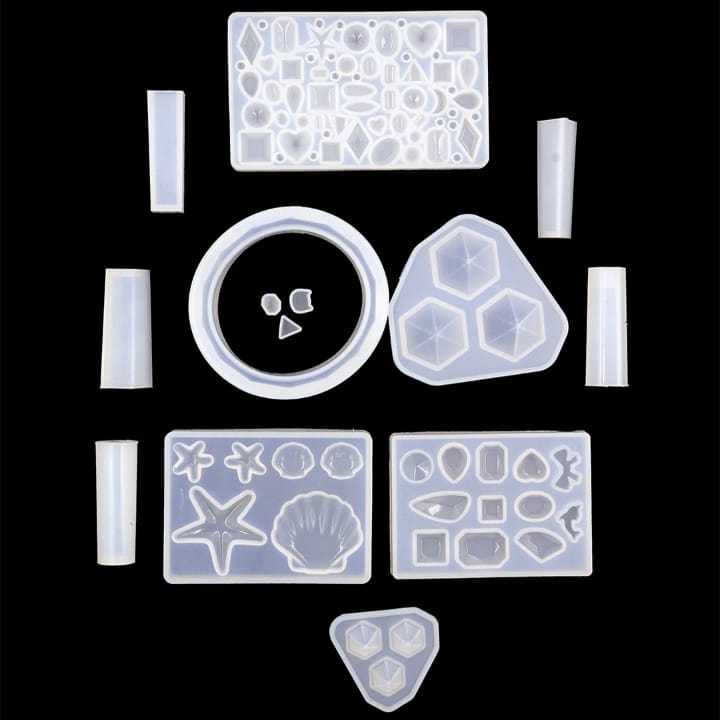 Ravrai Craft - Mumbai Branch Resin Mould Resin Silicone Mould with Different Shapes Raws-125