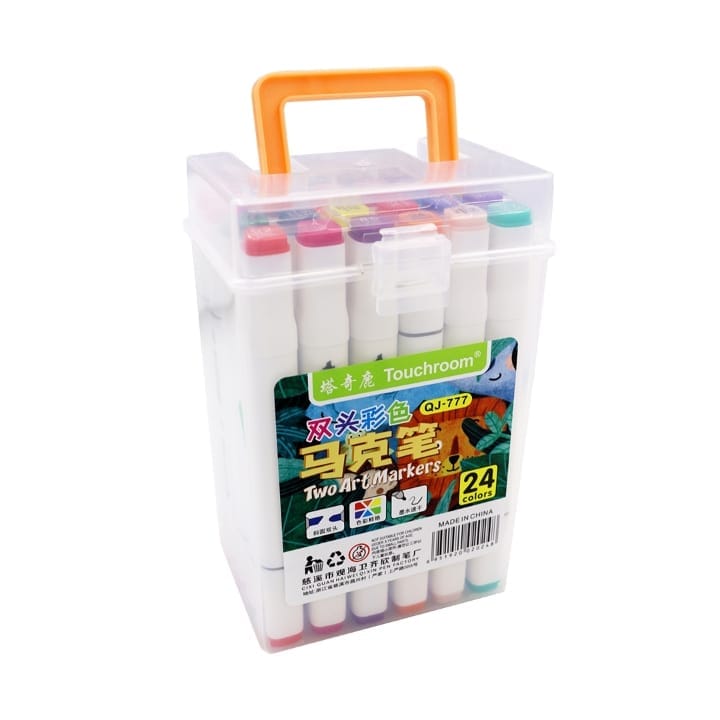 Ravrai Craft - Mumbai Branch Touch Marker Box Cc 24 Pcs Raw-24 Qj777-24