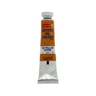 s r camel 492 yellow ochre Artist Oil Colour 20 ml