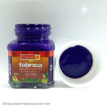 s r camel Colours and so much 255  Camel Fabrica Acrylic Colours- Mauve 15 ML