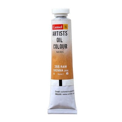 s r camel Colours and so much 366 Raw Sienna Camel Artist Oil Colour-20ml