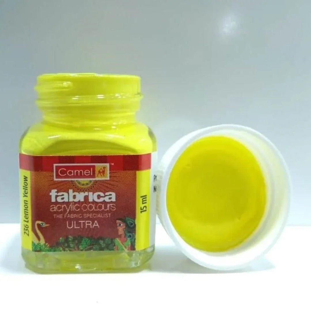 s r camel Colours and so much Lemon Yellow Camel Fabrica Acrylic Color