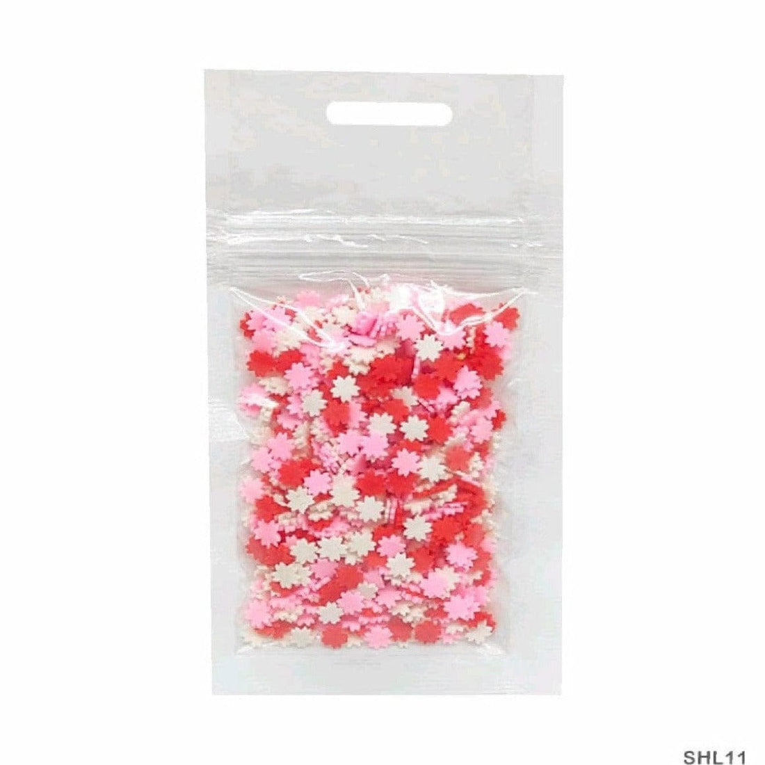 Craftdev Sequins shakers for DIY and resin art- Red ,pink and white