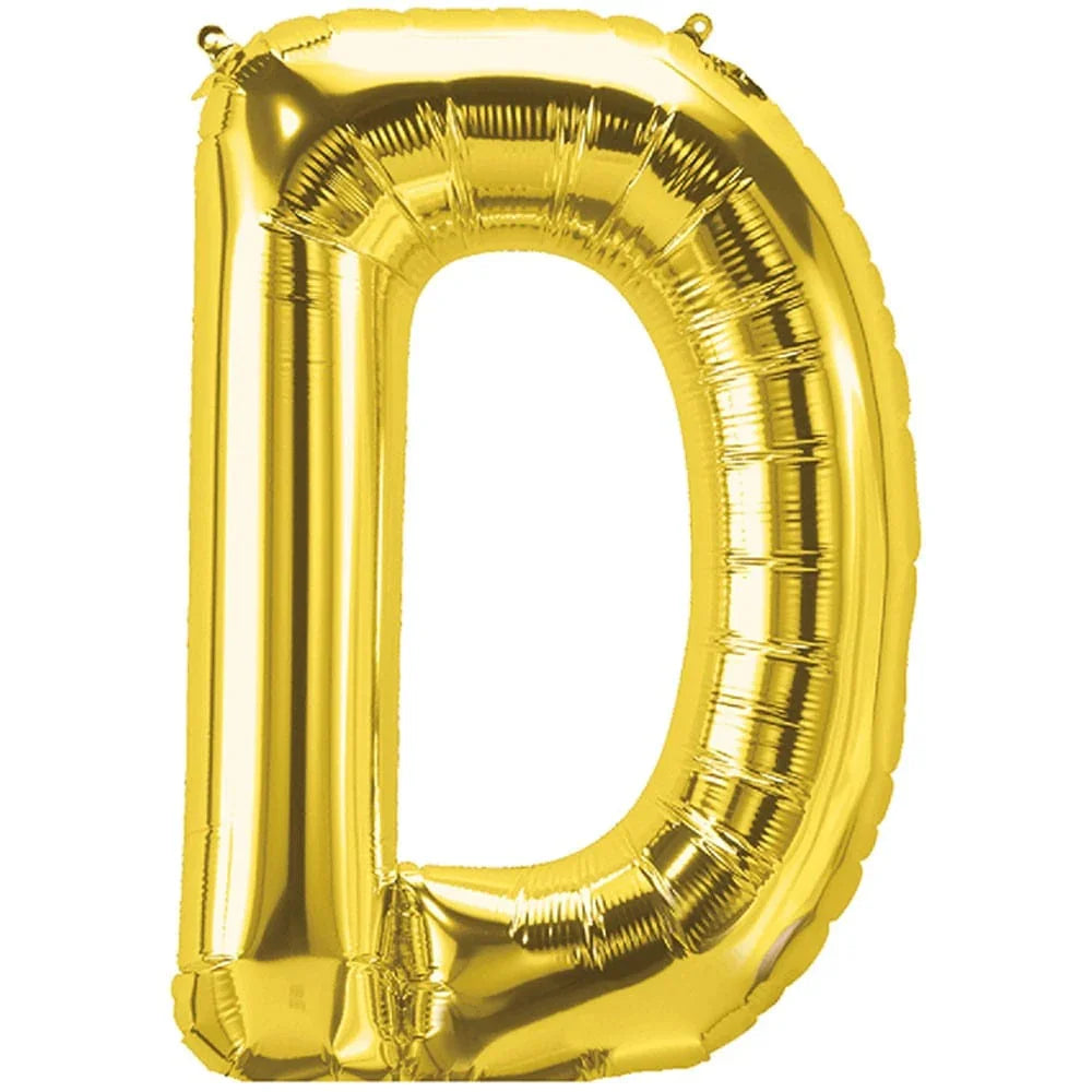 Sukhi traders Decoration Supplies Alphabet D Foil Balloon