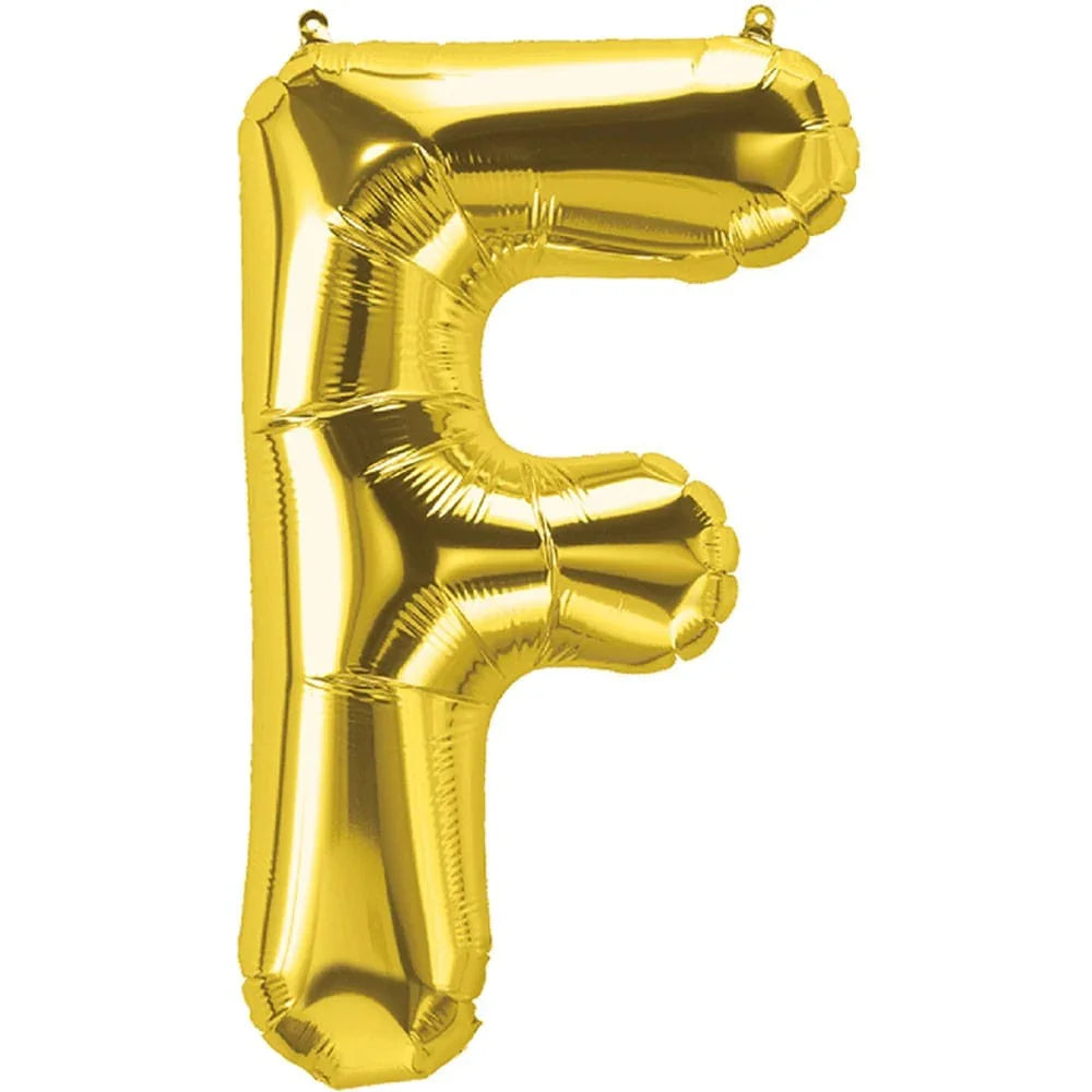 Alphabet F Foil Balloon