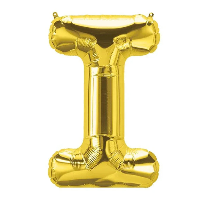 Alphabet I foil Balloon- Contain 1 Unit