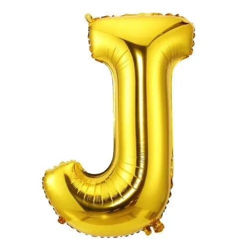Sukhi traders Decoration Supplies Alphabet J Foil Balloon