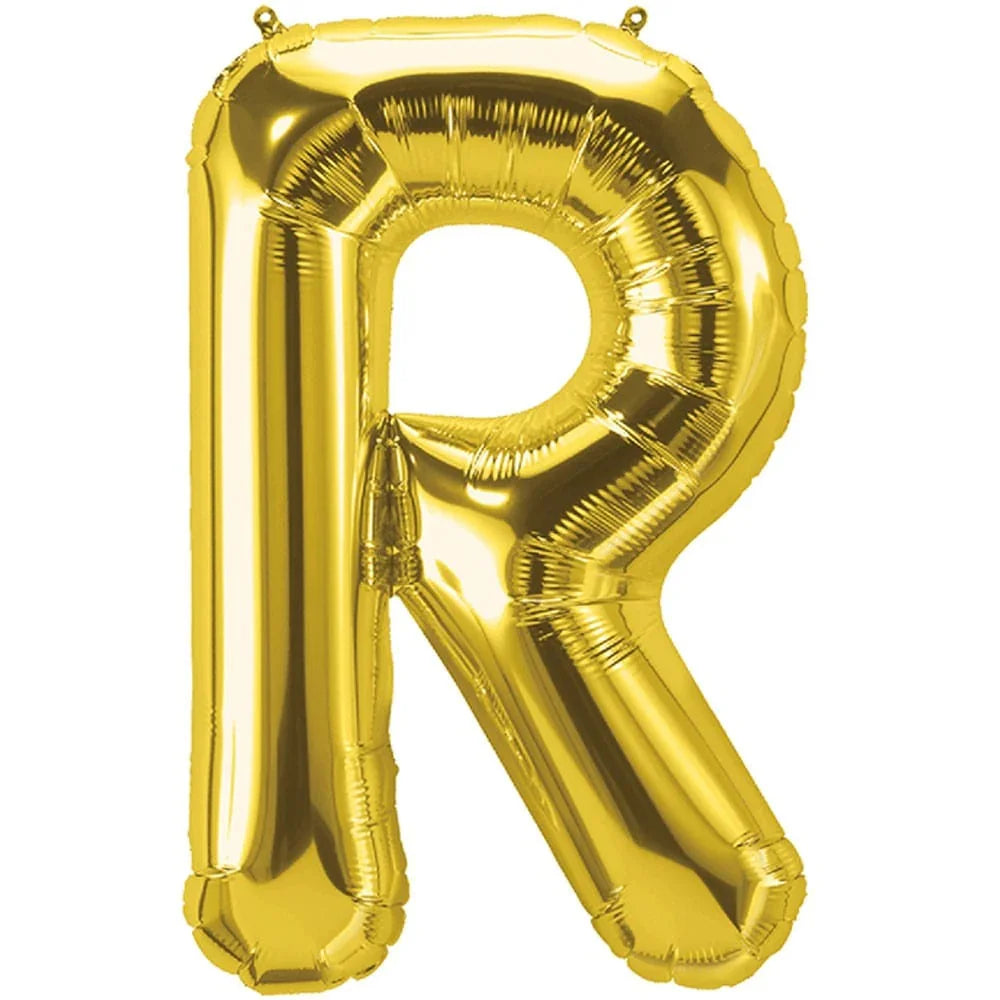 Sukhi traders Decoration Supplies Alphabet R Foil Balloon