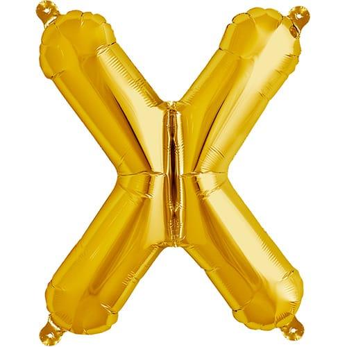 Alphabet X Foil Balloon