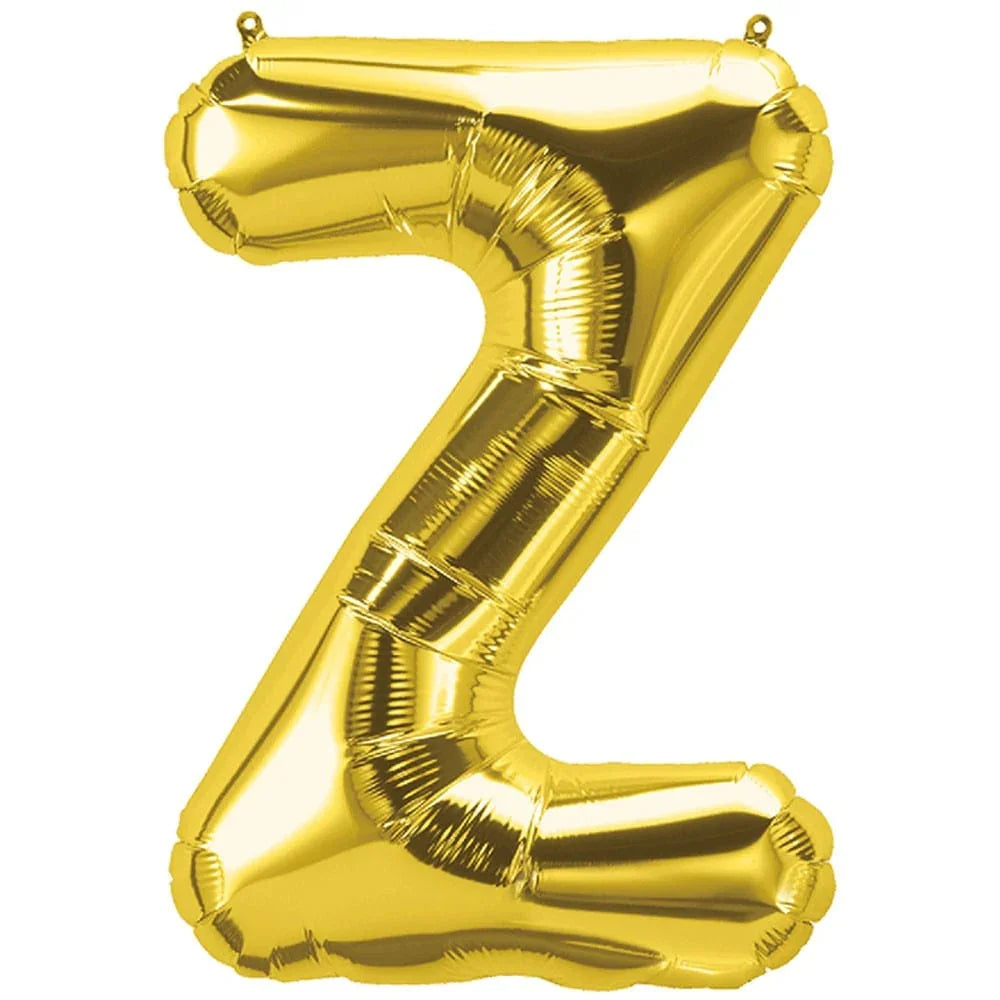 Sukhi traders Decoration Supplies Alphabet Z Foil Balloon