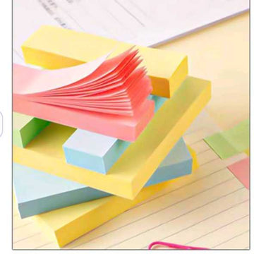 Sukhi traders Sticky Notes  (3/4/5 Division in one pack)- Assorted colour- Buy 1 Get 1 Free