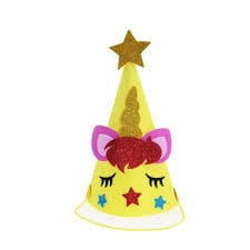 Varsha Toys Birthday premium foam soft unicorn cap