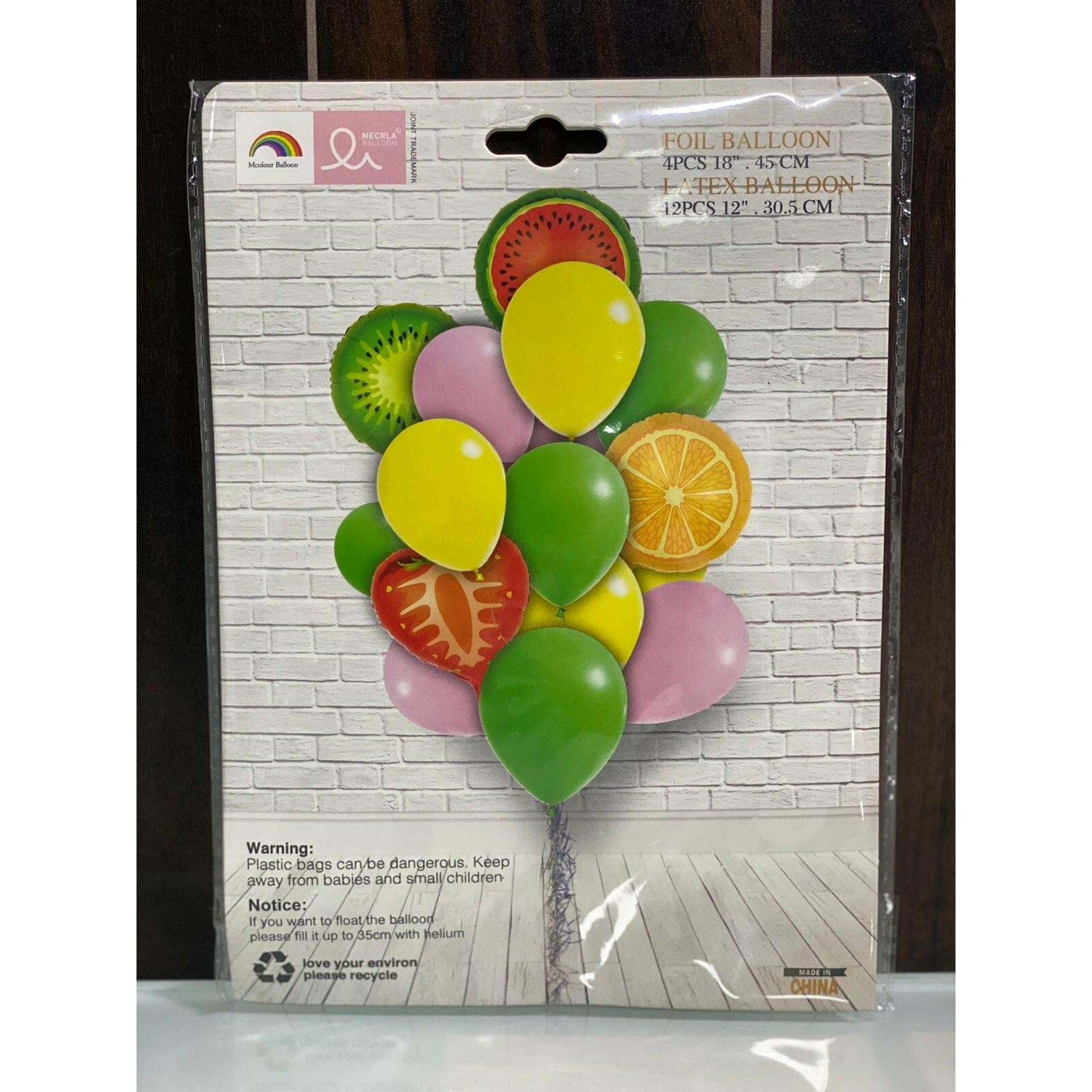 Varsha Toys Decoration Supplies Party Mix Helium balloons Set