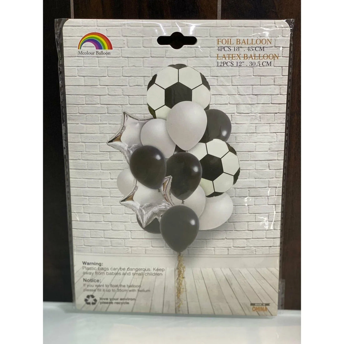 Varsha Toys Decoration Supplies Party Mix Helium balloons Set