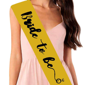 Varsha Toys Decoration Time! "Bride to be" Sash (Colour may vary)