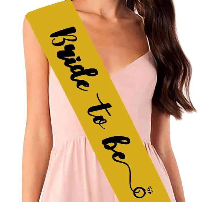 Bride to be Sash (Colour may vary)