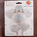 Varsha Toys, parshwa shop Better together balloon for post and pre marriage or engagement (Pack of 5 balloons)
